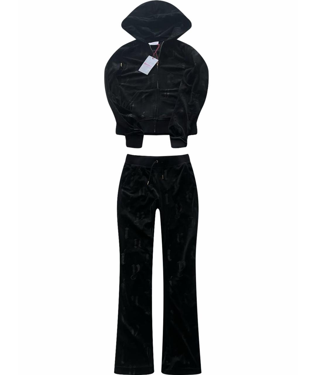 JUICY COUTURE Черный полиэстеровый спортивные костюмы, фото 1