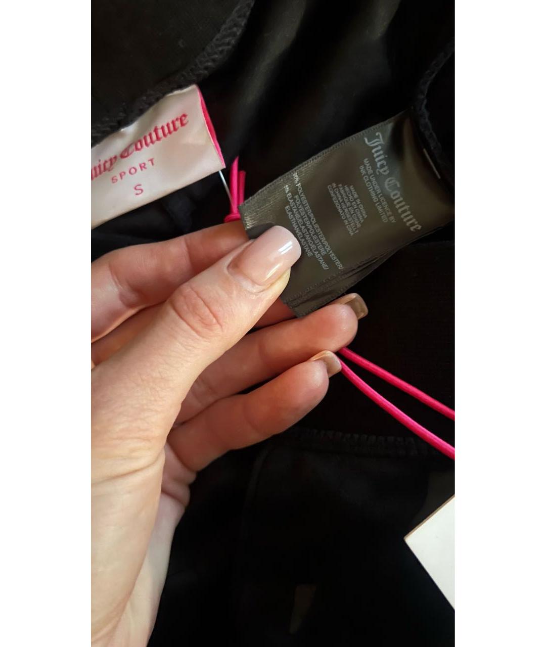 JUICY COUTURE Черный полиэстеровый спортивные костюмы, фото 8