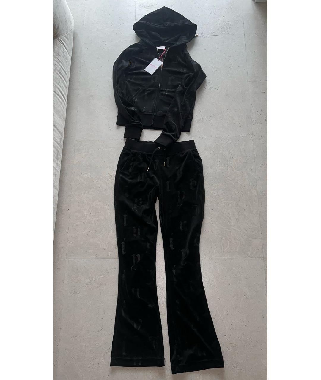 JUICY COUTURE Черный полиэстеровый спортивные костюмы, фото 9
