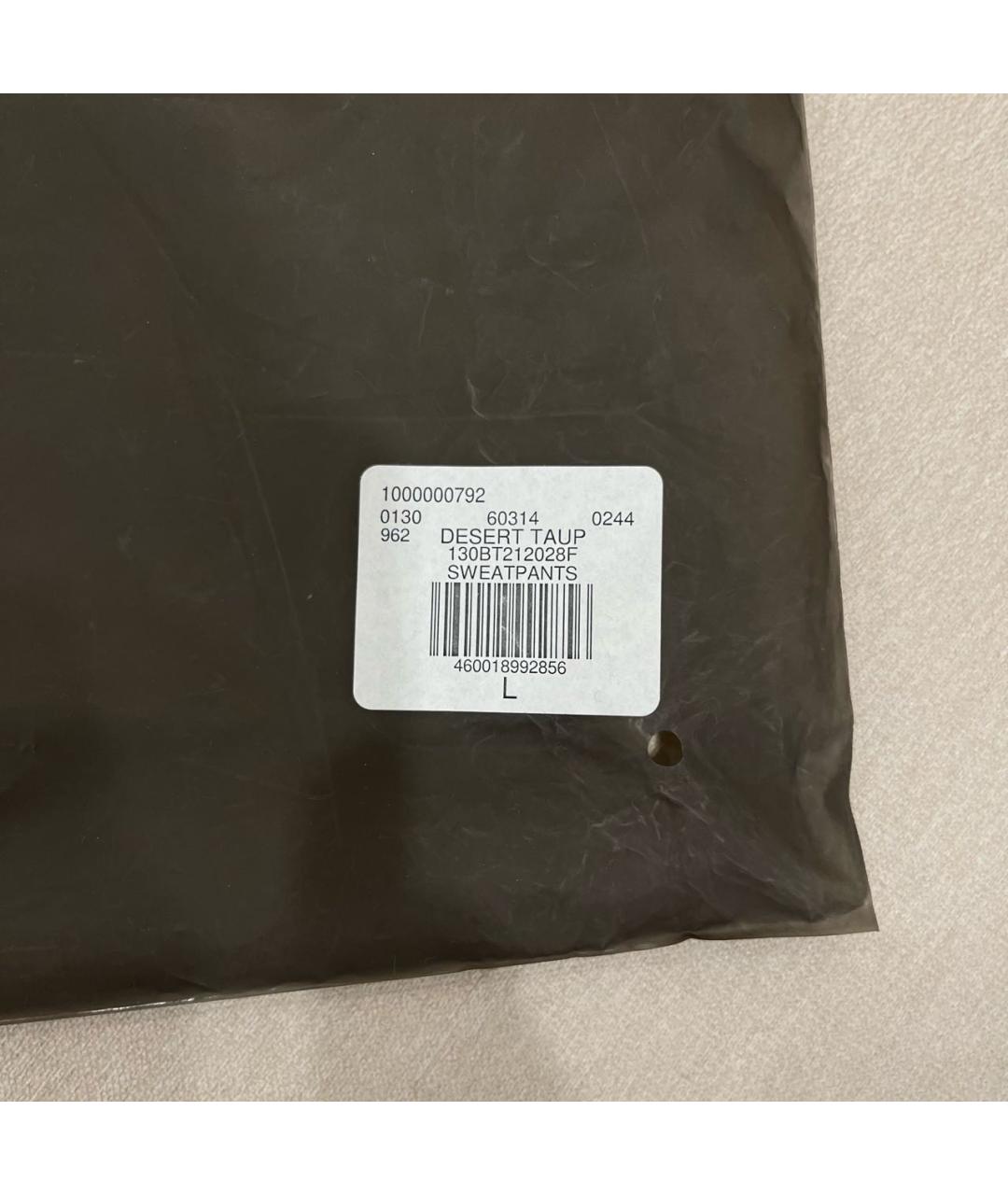 FEAR OF GOD ESSENTIALS Бежевые хлопковые повседневные брюки, фото 6