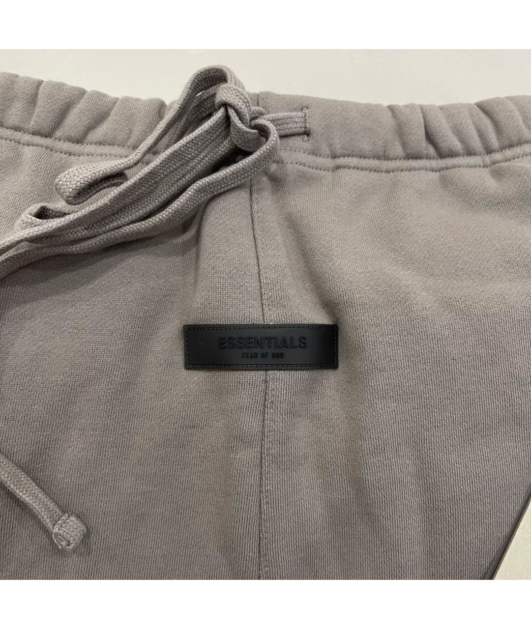 FEAR OF GOD ESSENTIALS Бежевые хлопковые повседневные брюки, фото 8