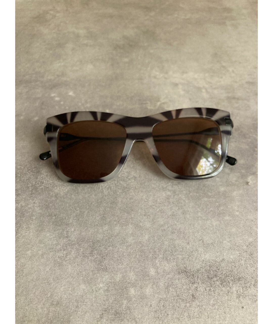 ILL.I.AM Серые металлические солнцезащитные очки, фото 9