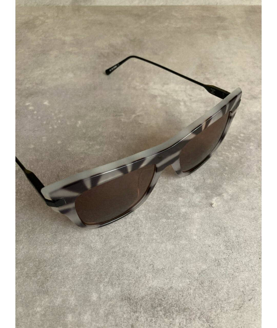 ILL.I.AM Серые металлические солнцезащитные очки, фото 2