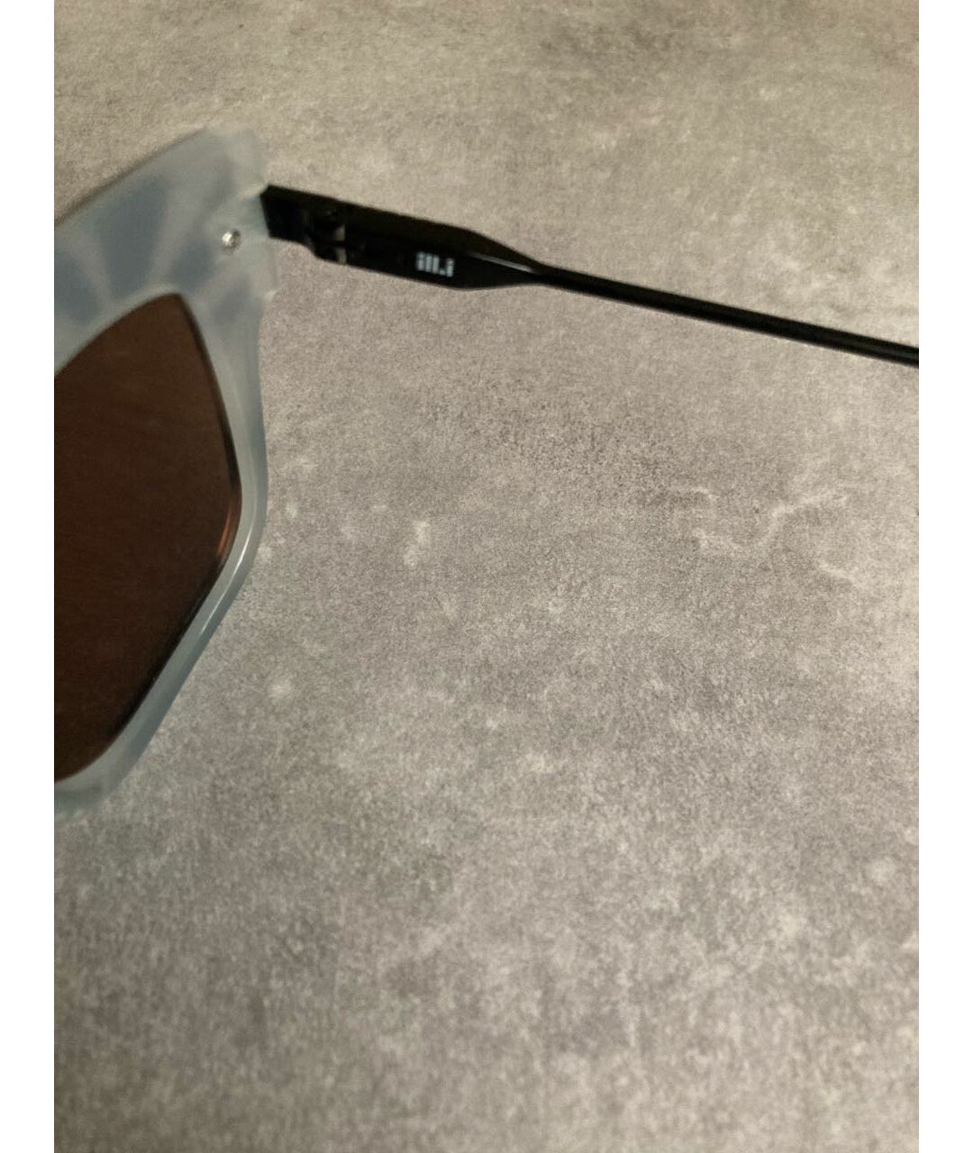 ILL.I.AM Серые металлические солнцезащитные очки, фото 6