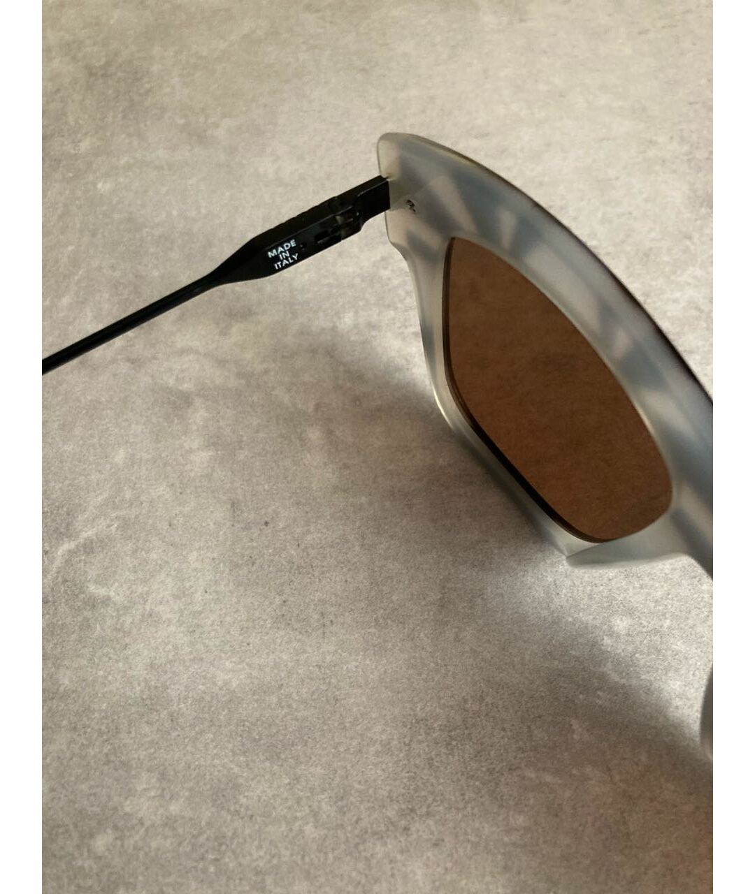 ILL.I.AM Серые металлические солнцезащитные очки, фото 4