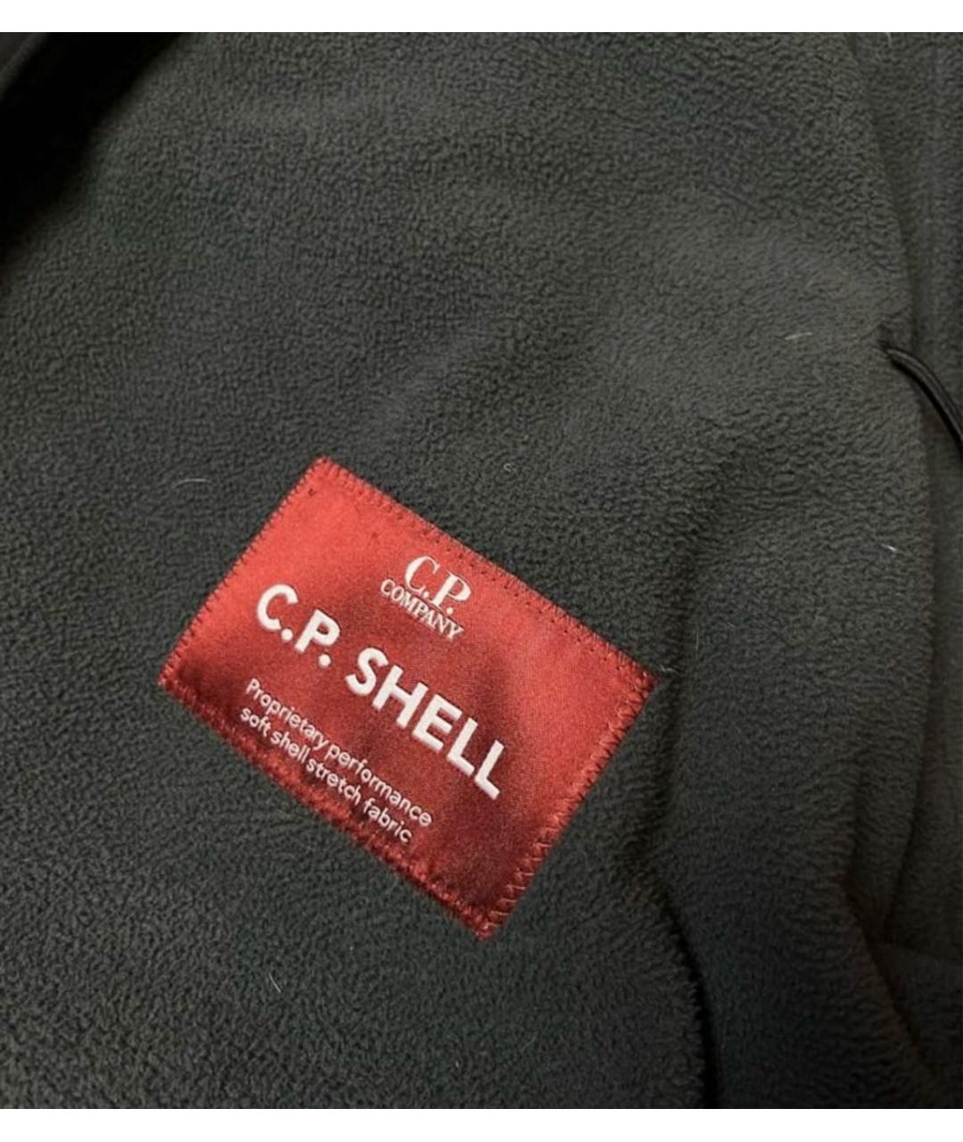 CP COMPANY Черная полиэстеровая парка, фото 6