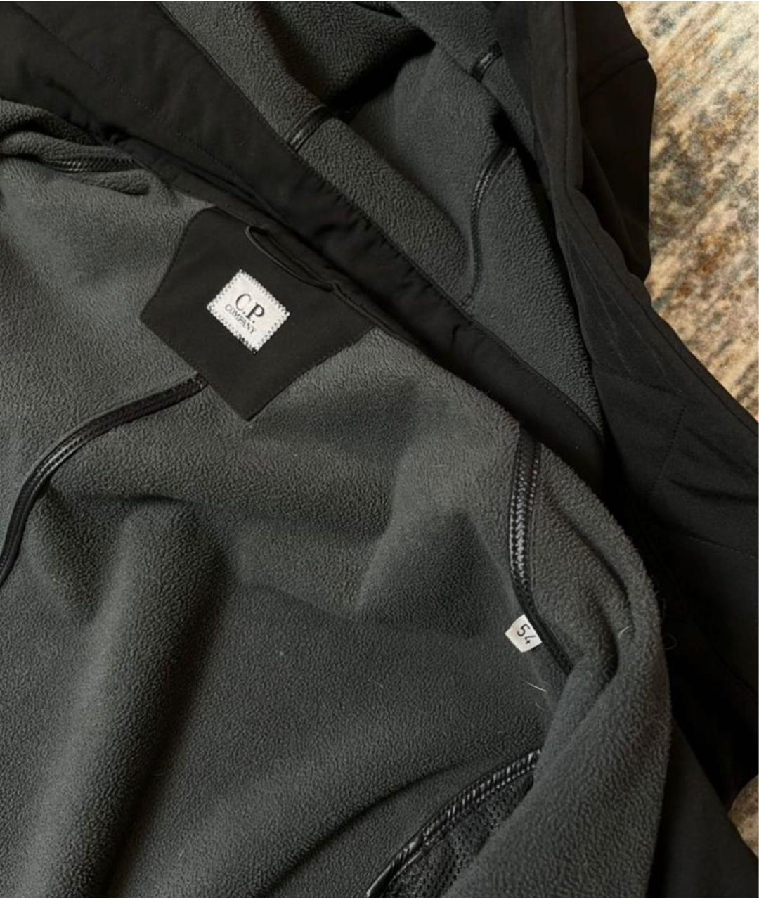 CP COMPANY Черная полиэстеровая парка, фото 5