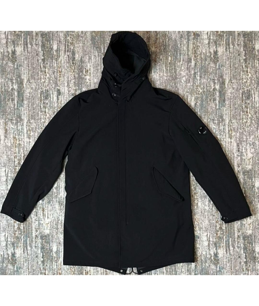 CP COMPANY Черная полиэстеровая парка, фото 9