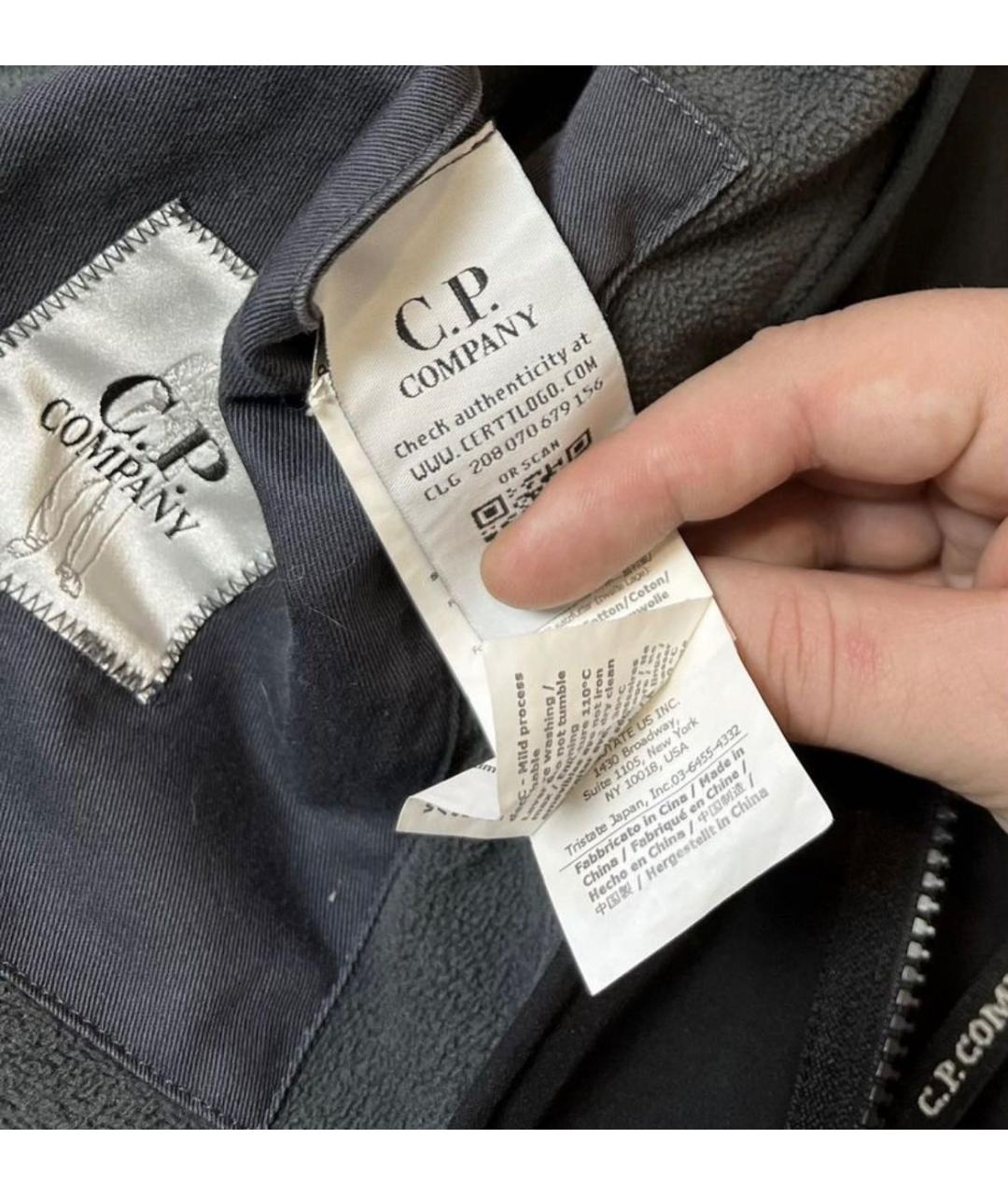 CP COMPANY Черная полиэстеровая парка, фото 8