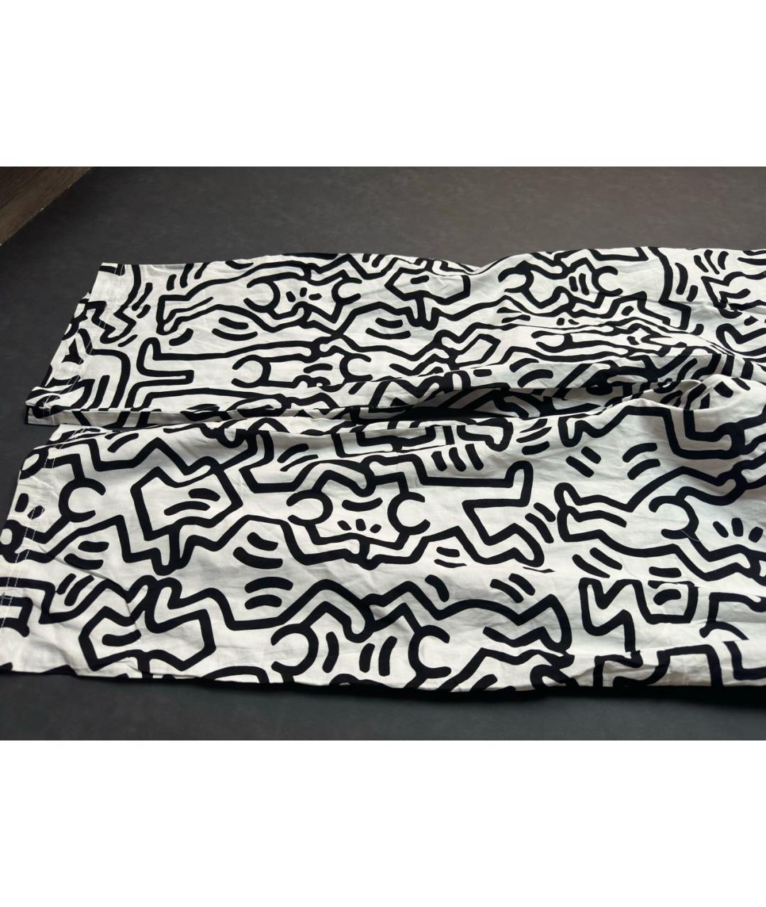 KEITH HARING Мульти хлопковые повседневные брюки, фото 3