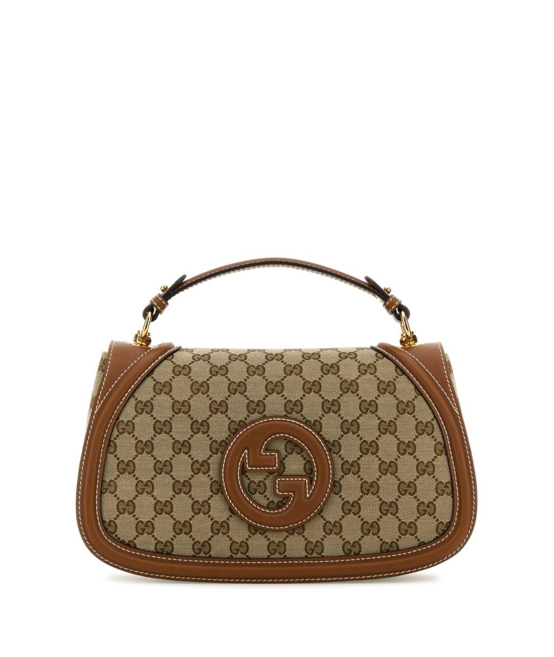 GUCCI Бежевая сумка с короткими ручками, фото 1