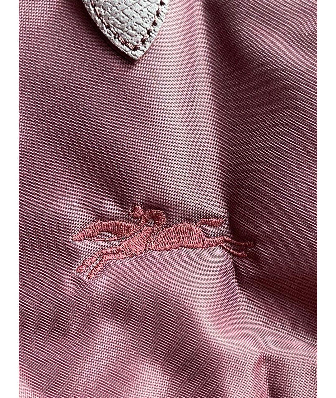 LONGCHAMP Бордовая сумка тоут, фото 8