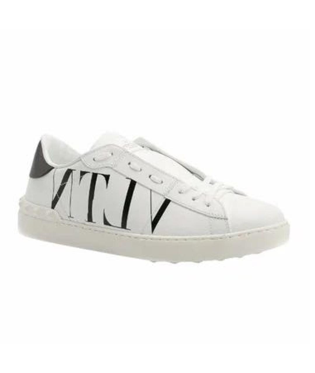 VALENTINO Белые кожаные кеды, фото 6