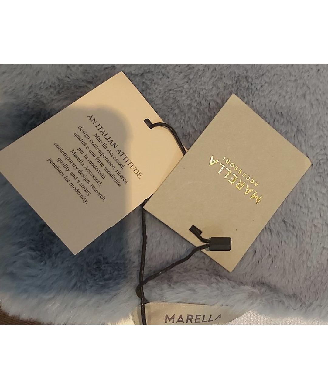 'S MAX MARA Голубой воротник, фото 4