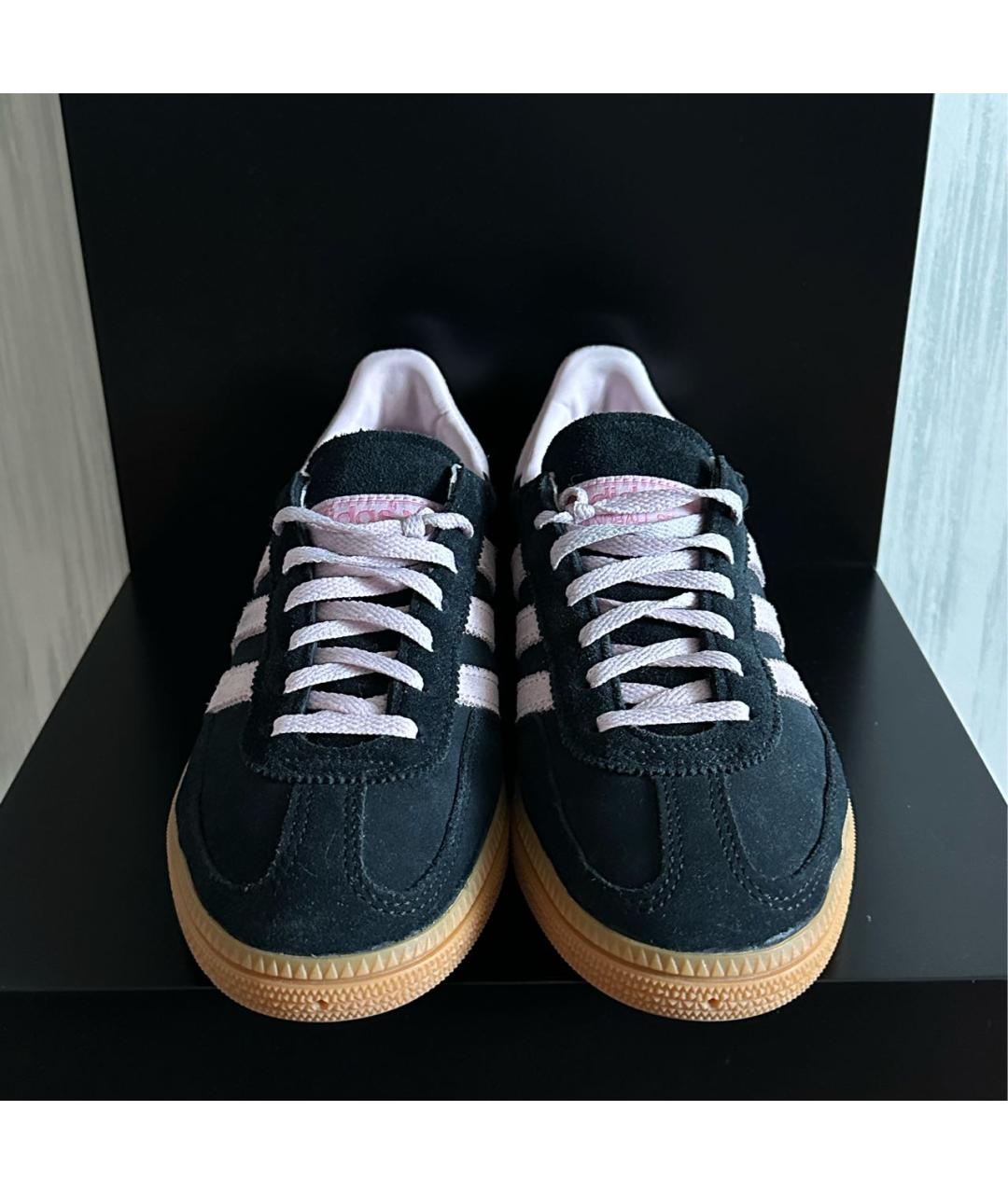 ADIDAS Темно-синие замшевые кеды, фото 2