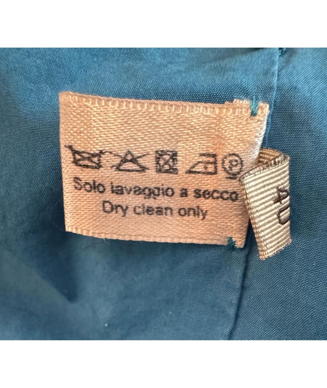 BOTTEGA VENETA Голубой хлопковый сарафан, фото 4