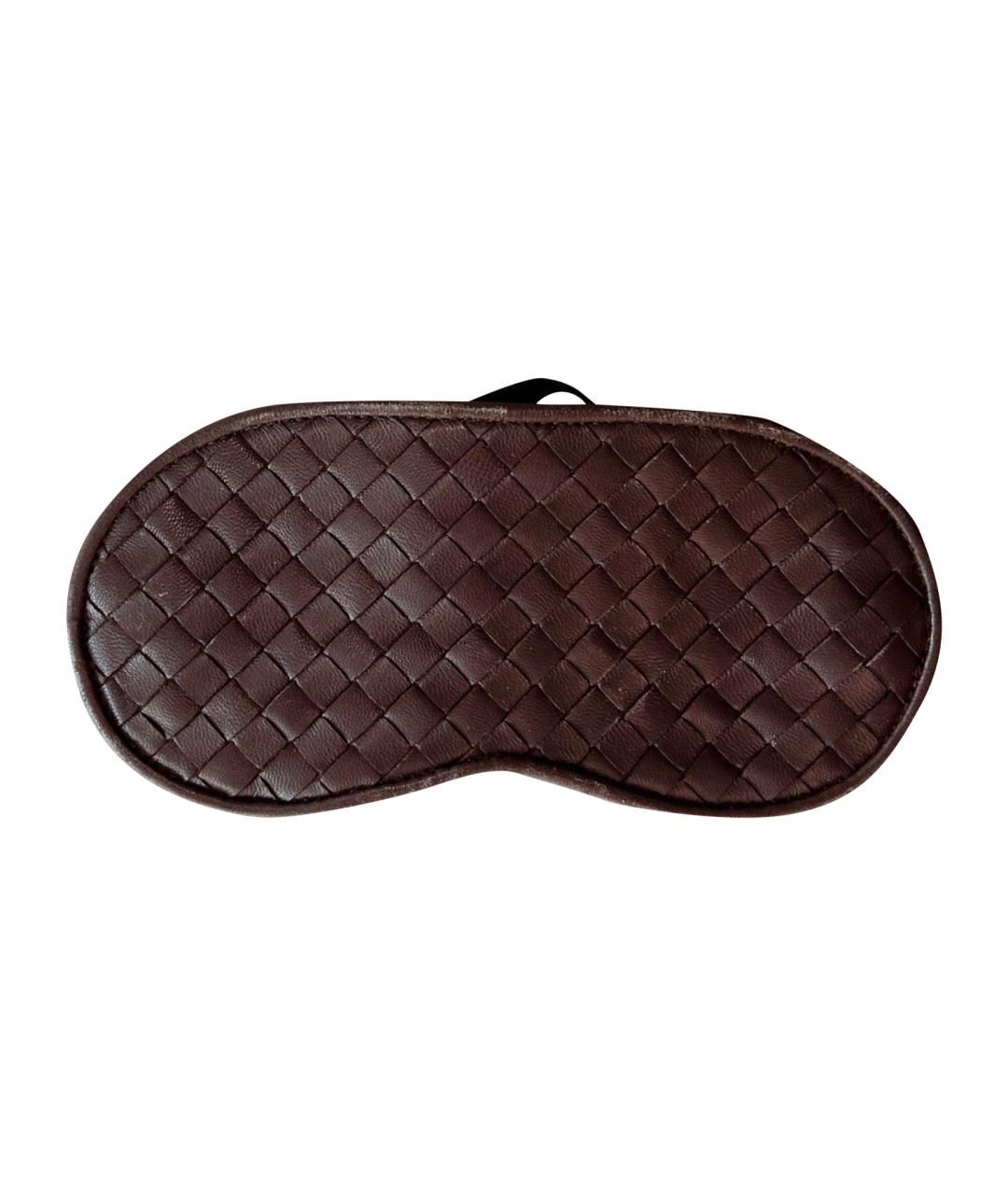 BOTTEGA VENETA Коричневая повязка на голову, фото 1