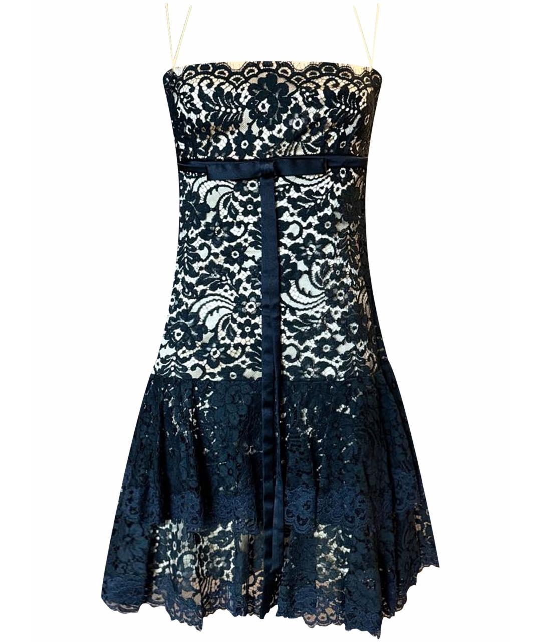 DOLCE&GABBANA Мульти шелковое повседневное платье, фото 1