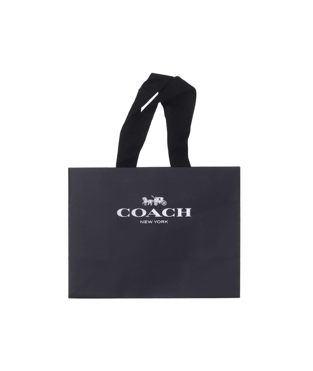 COACH Бордовый платок, фото 2