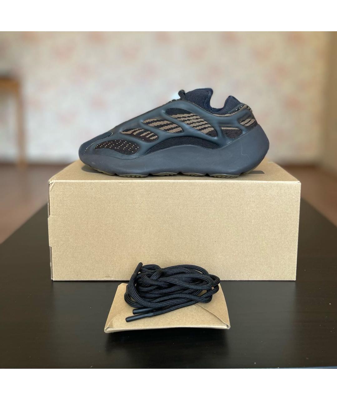 ADIDAS YEEZY Черные текстильные кроссовки, фото 5