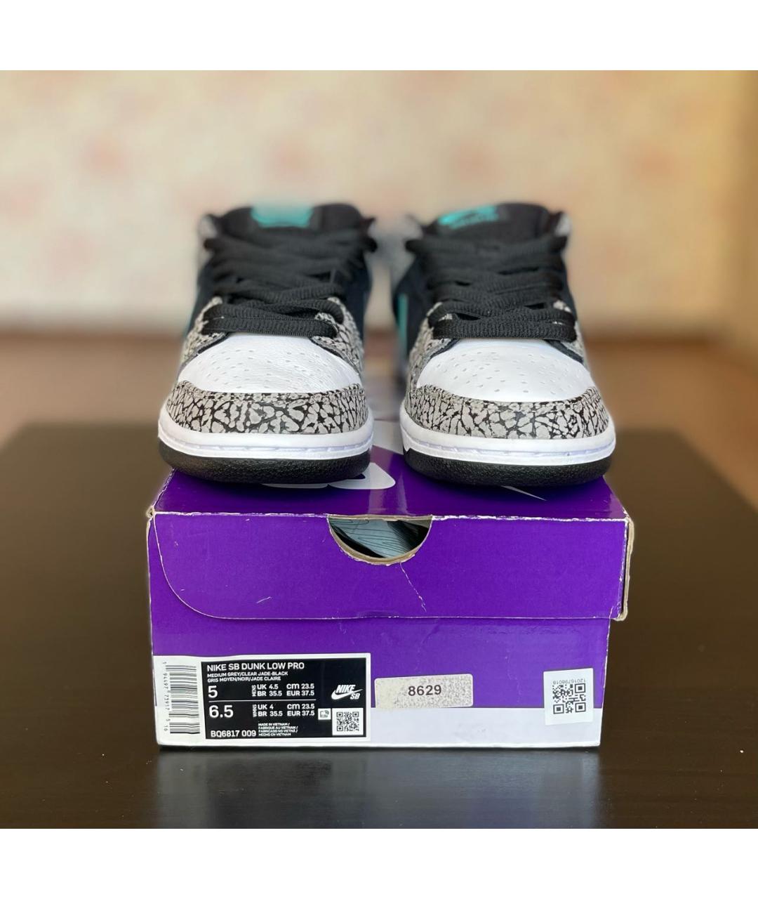 NIKE Мульти кожаные кроссовки, фото 2