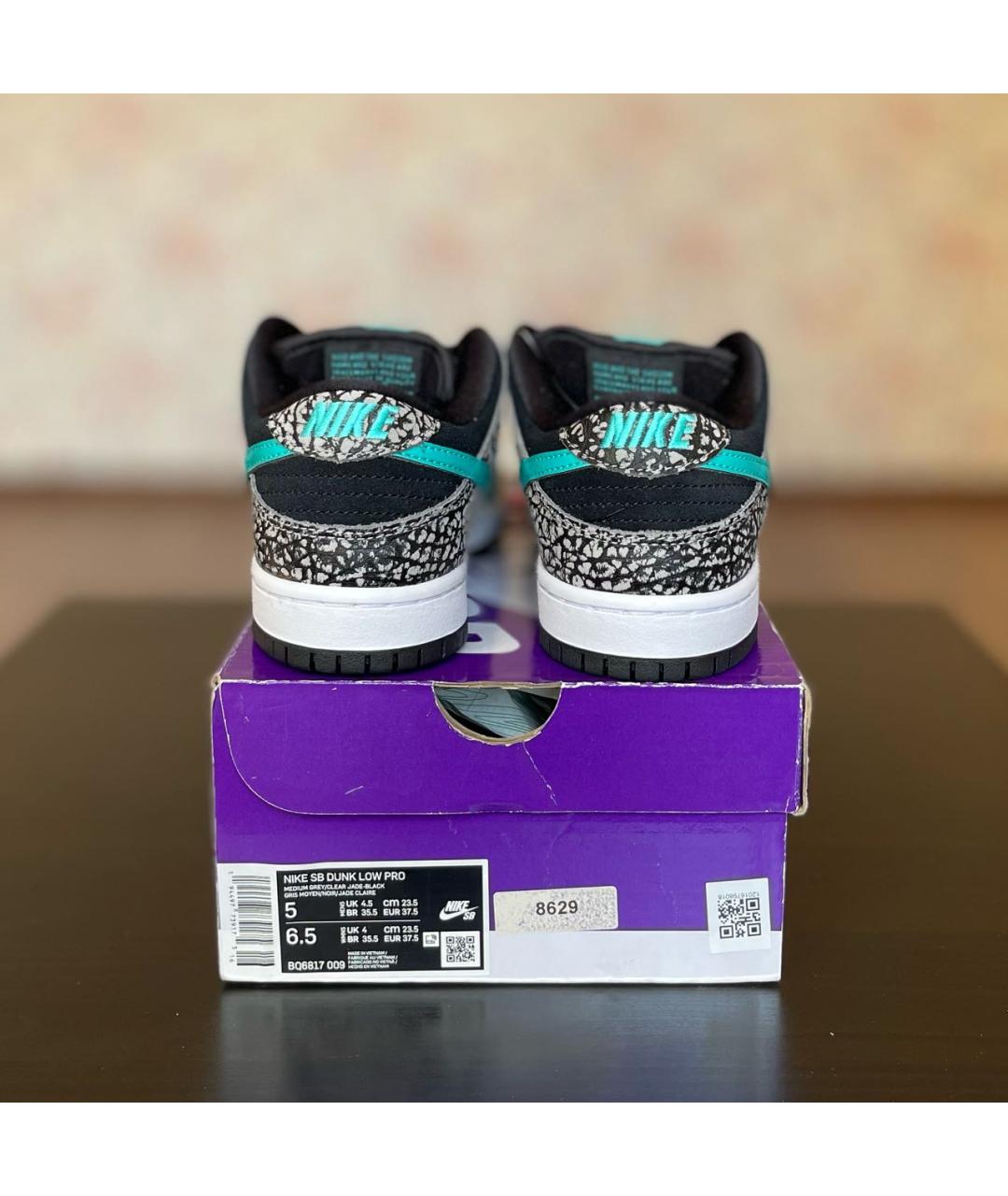 NIKE Мульти кожаные кроссовки, фото 4