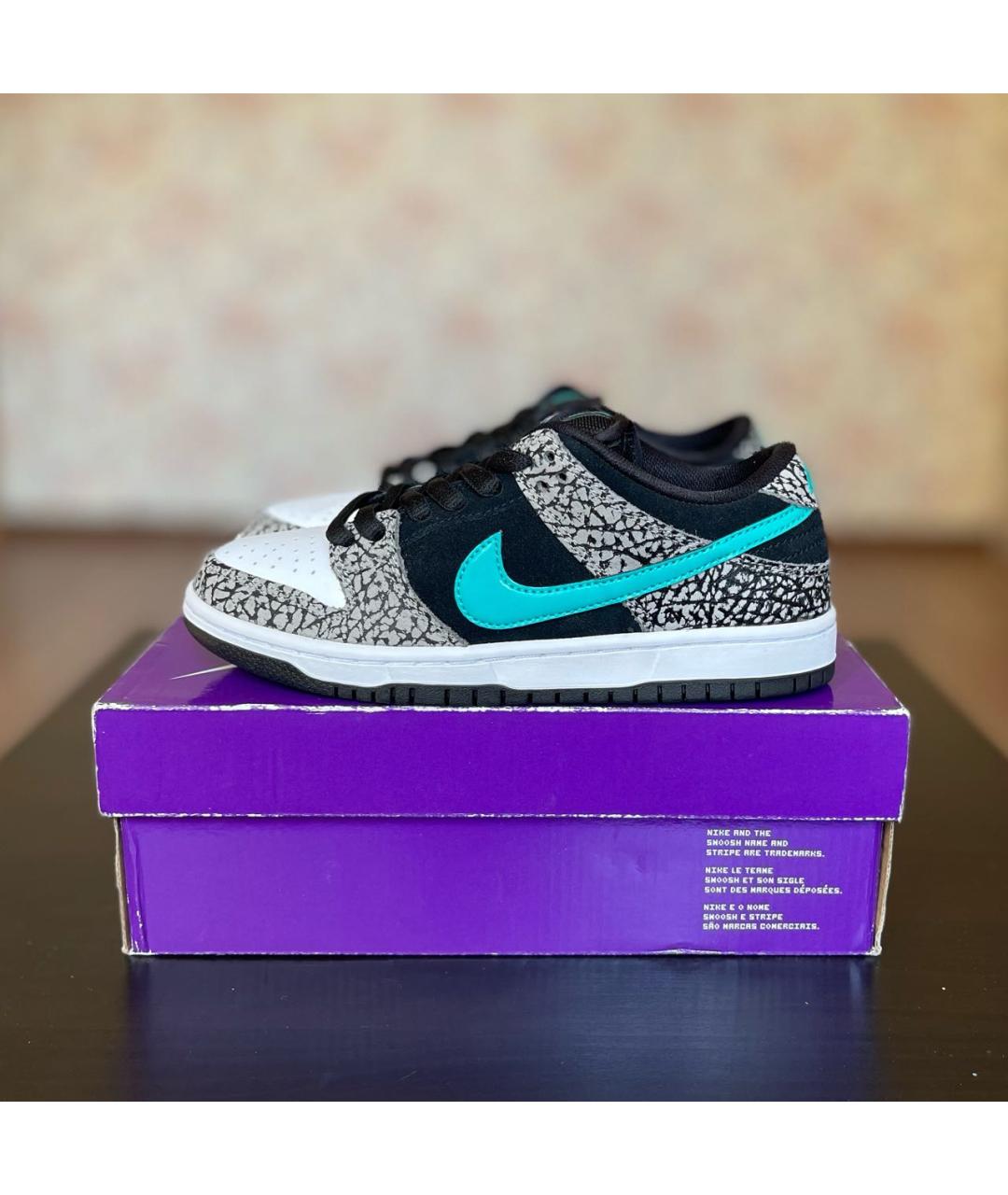 NIKE Мульти кожаные кроссовки, фото 5