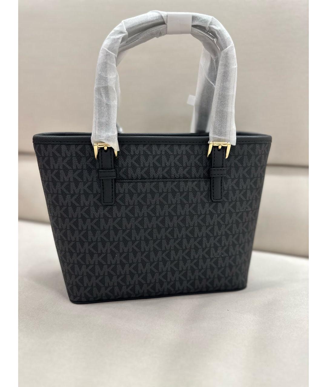 MICHAEL KORS Черная сумка с короткими ручками, фото 6