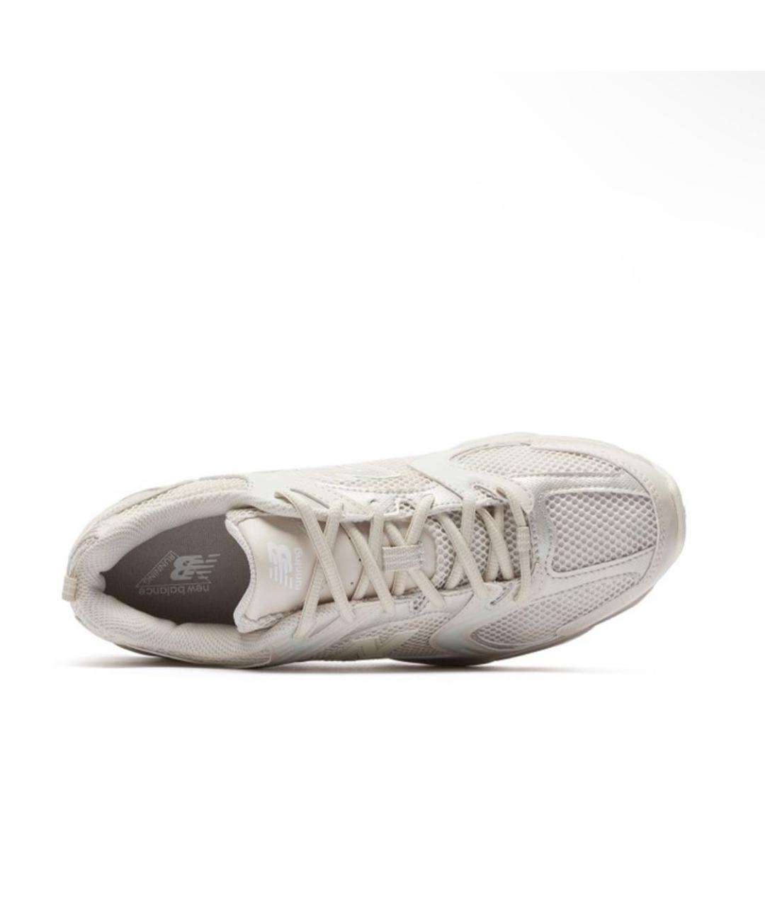 NEW BALANCE Бежевые синтетические кроссовки, фото 3