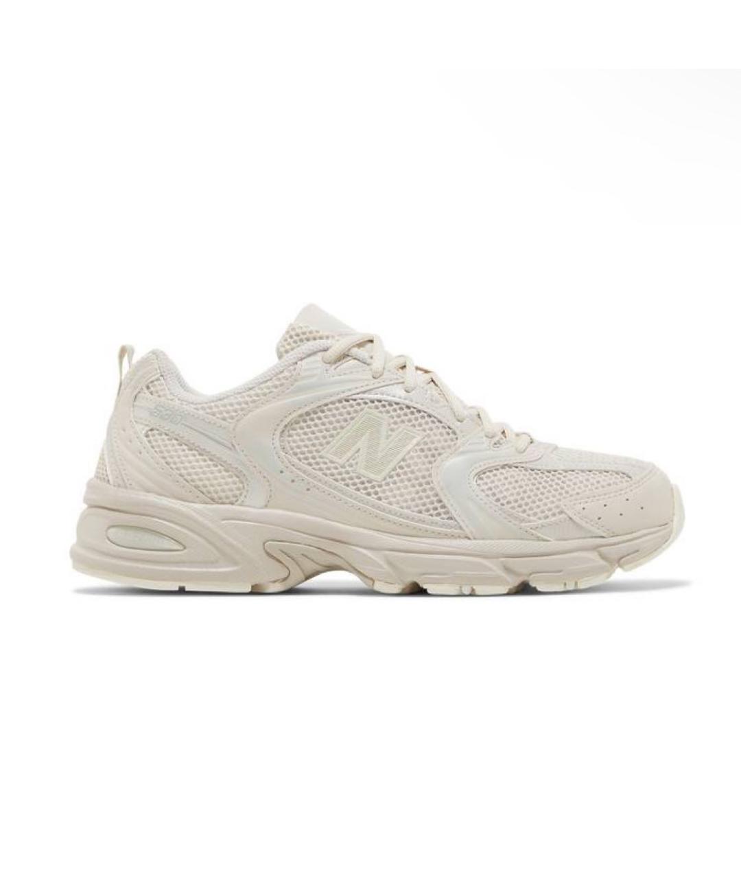 NEW BALANCE Бежевые синтетические кроссовки, фото 5