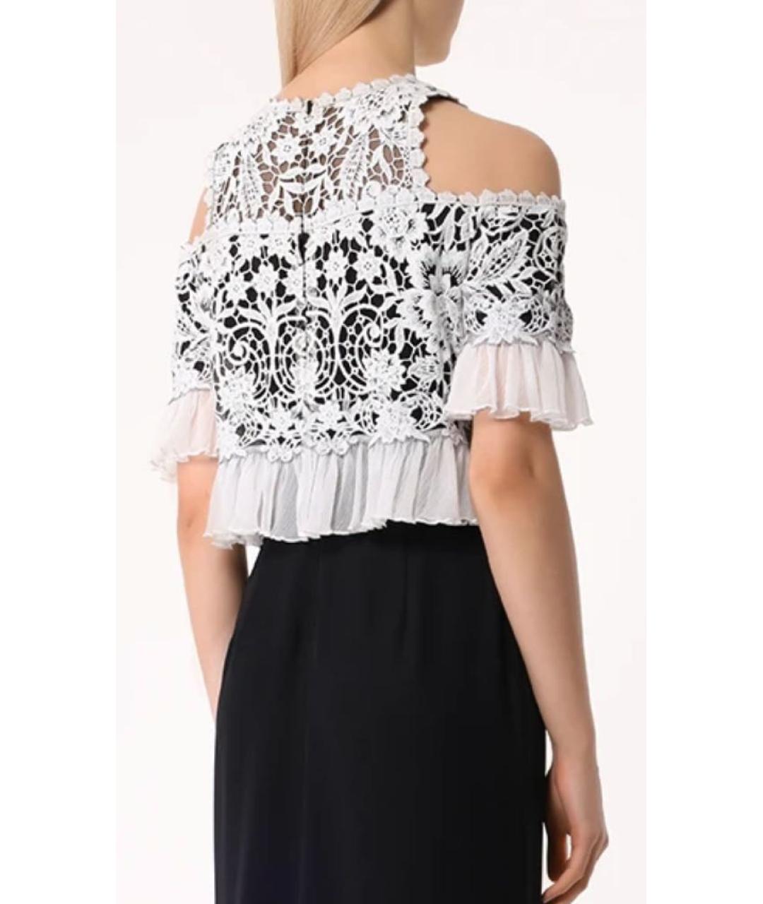 TADASHI SHOJI Черное хлопко-эластановое вечернее платье, фото 6