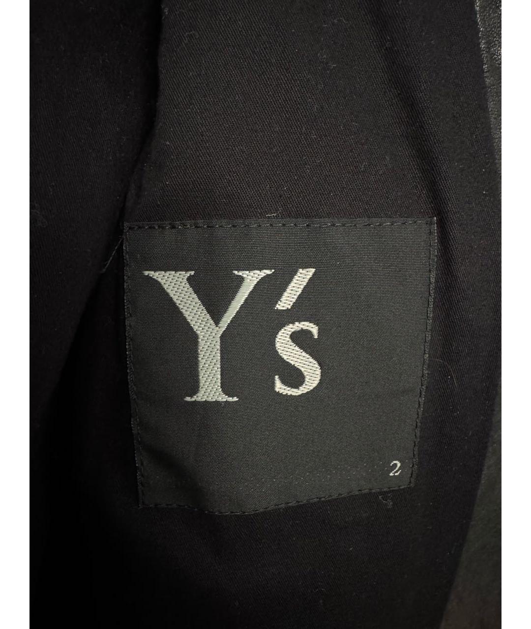 YOHJI YAMAMOTO Черная кожаная куртка, фото 3