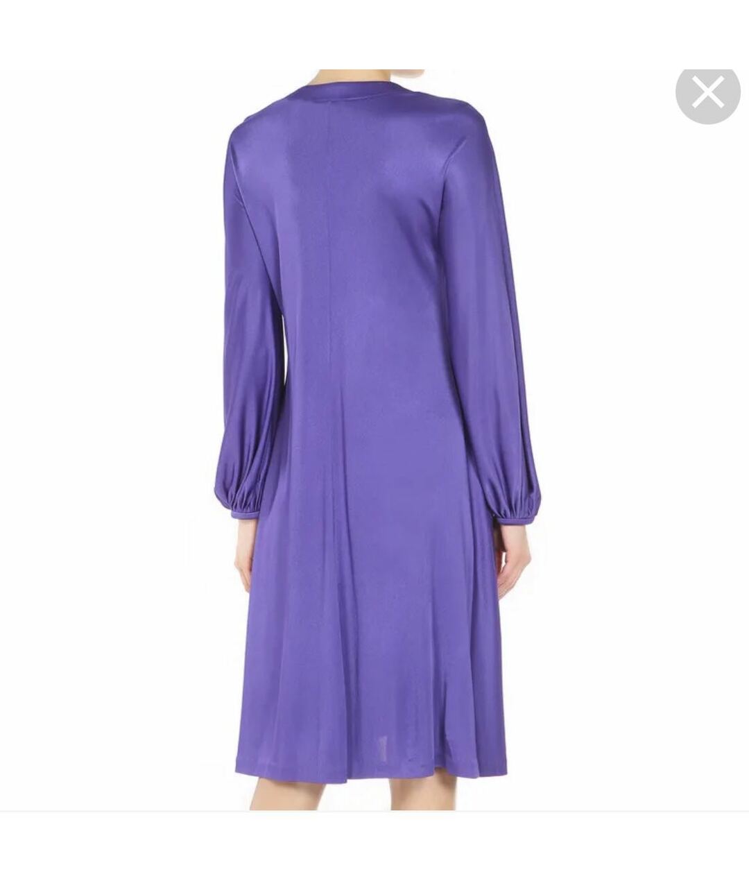 CHRISTIAN DIOR PRE-OWNED Фиолетовое платье, фото 8