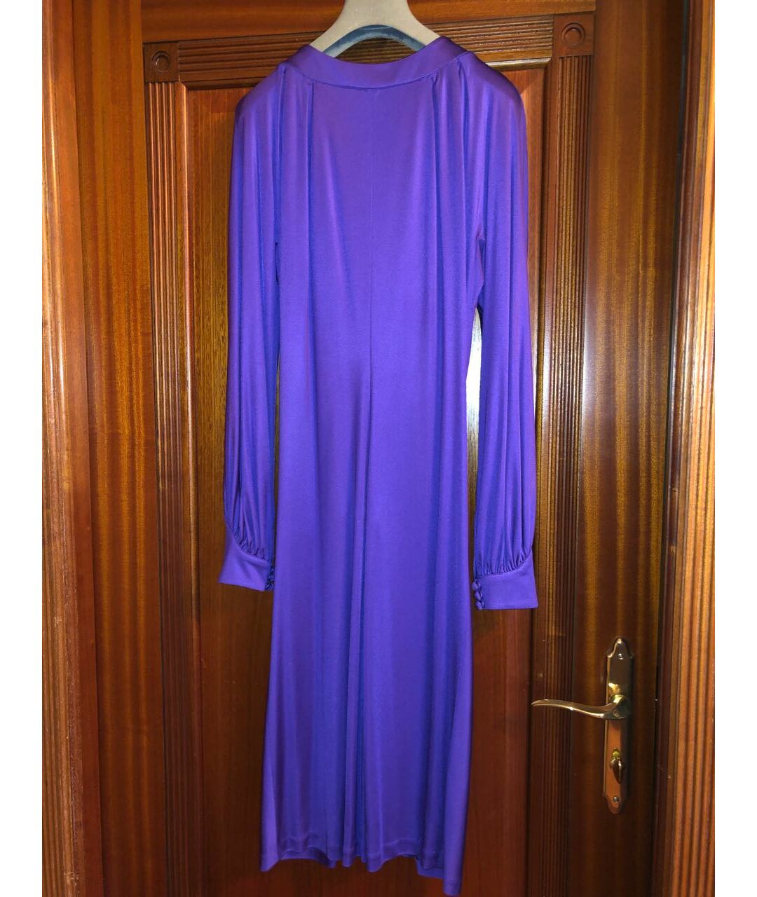 CHRISTIAN DIOR PRE-OWNED Фиолетовое платье, фото 2