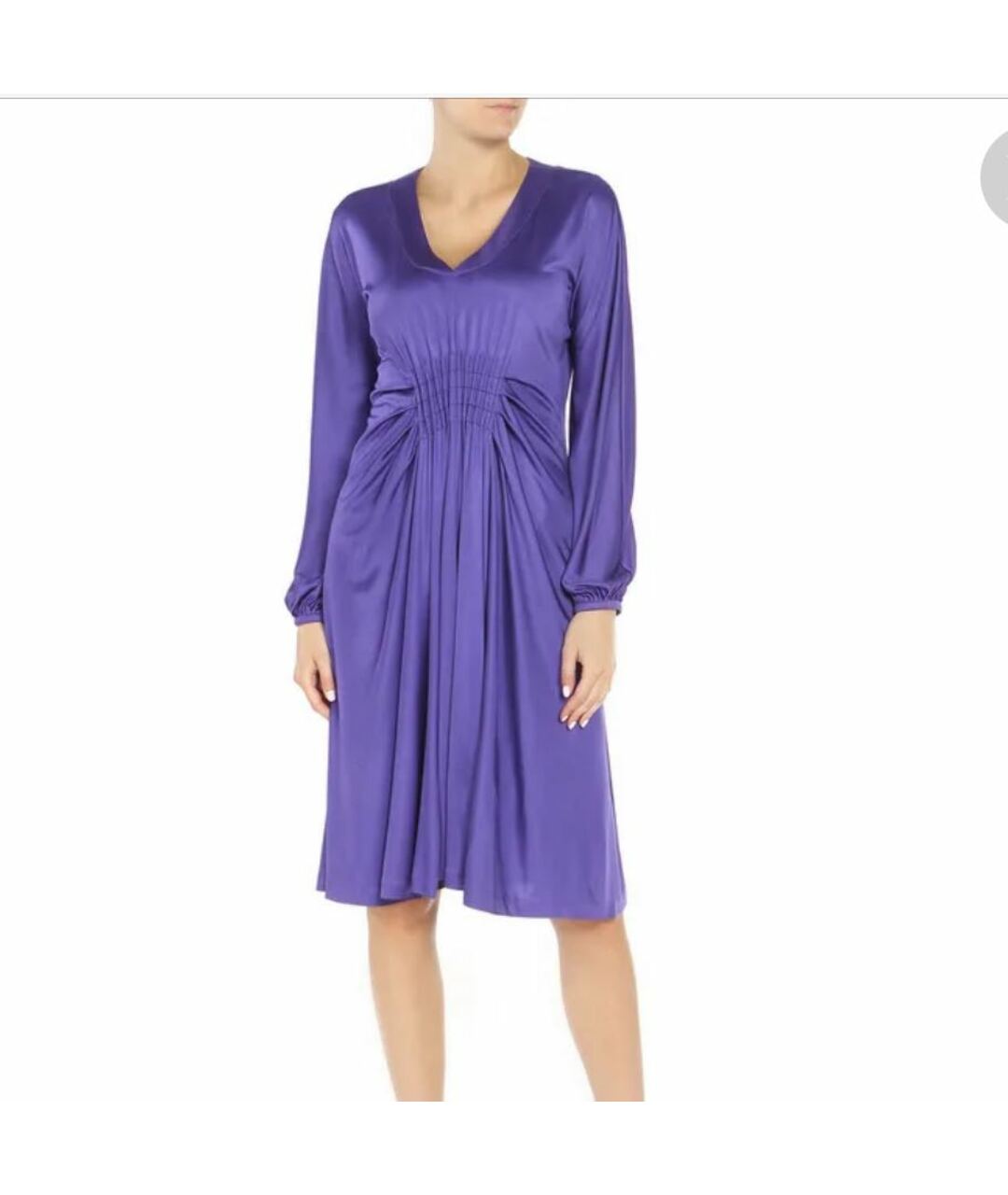 CHRISTIAN DIOR PRE-OWNED Фиолетовое платье, фото 7