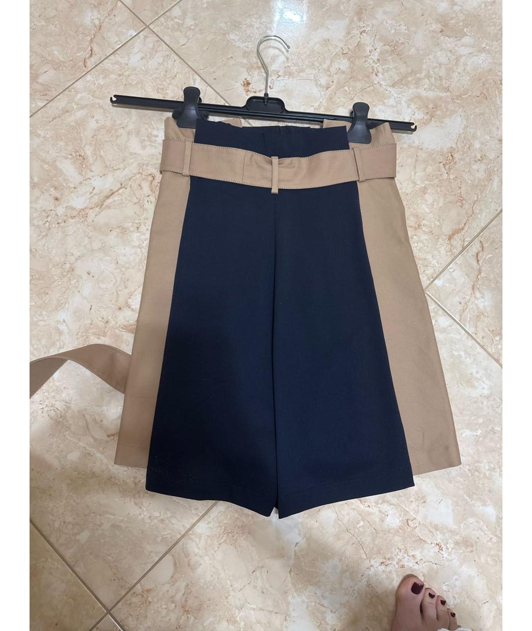 WEEKEND MAX MARA Бежевые хлопковые шорты, фото 2