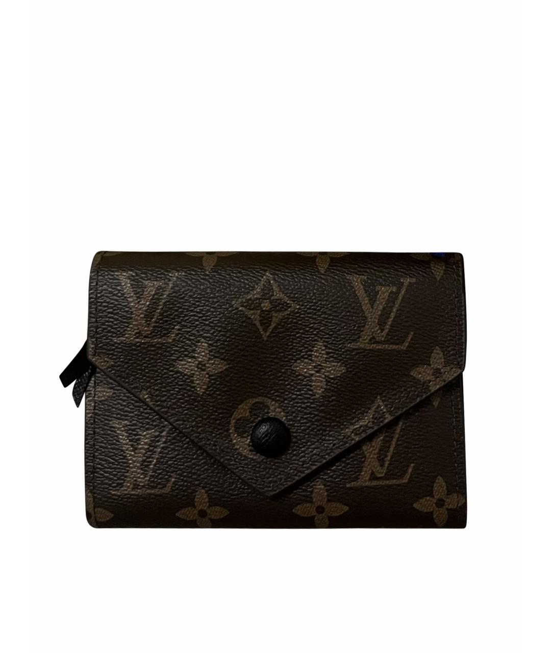 LOUIS VUITTON Коричневый кошелек из искусственной кожи, фото 1