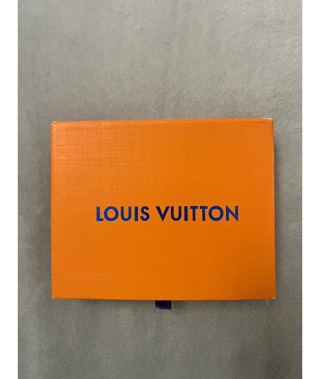 LOUIS VUITTON Коричневый кошелек из искусственной кожи, фото 6