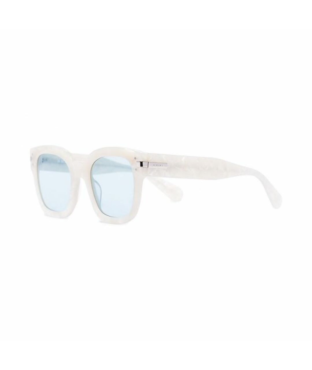 AMIRI Белые пластиковые солнцезащитные очки, фото 4
