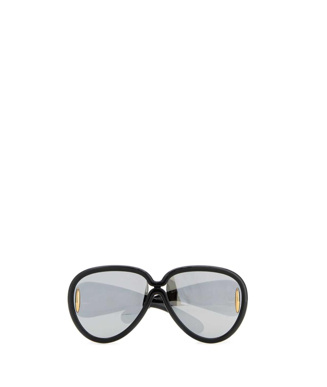 LOEWE Черные пластиковые солнцезащитные очки, фото 1