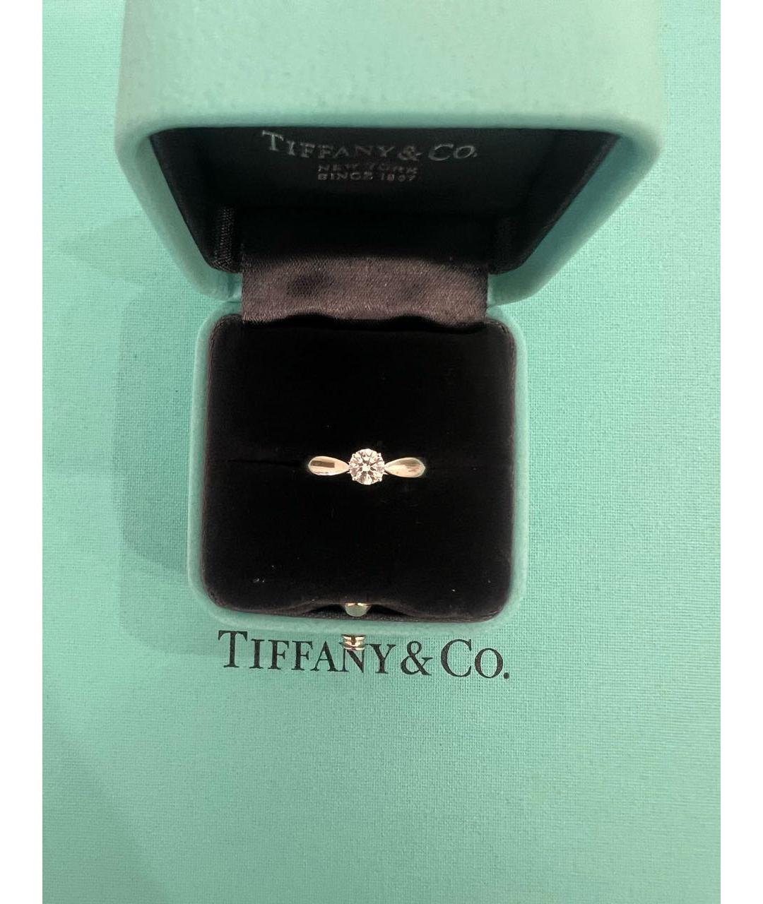 TIFFANY&CO Платиновое кольцо, фото 4