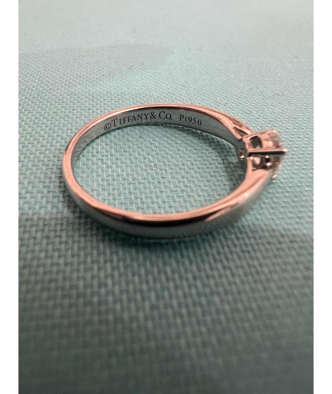 TIFFANY&CO Платиновое кольцо, фото 8