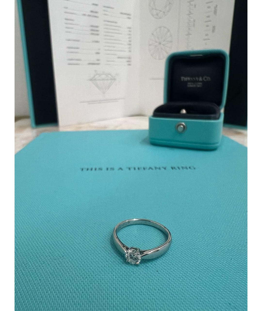 TIFFANY&CO Платиновое кольцо, фото 3
