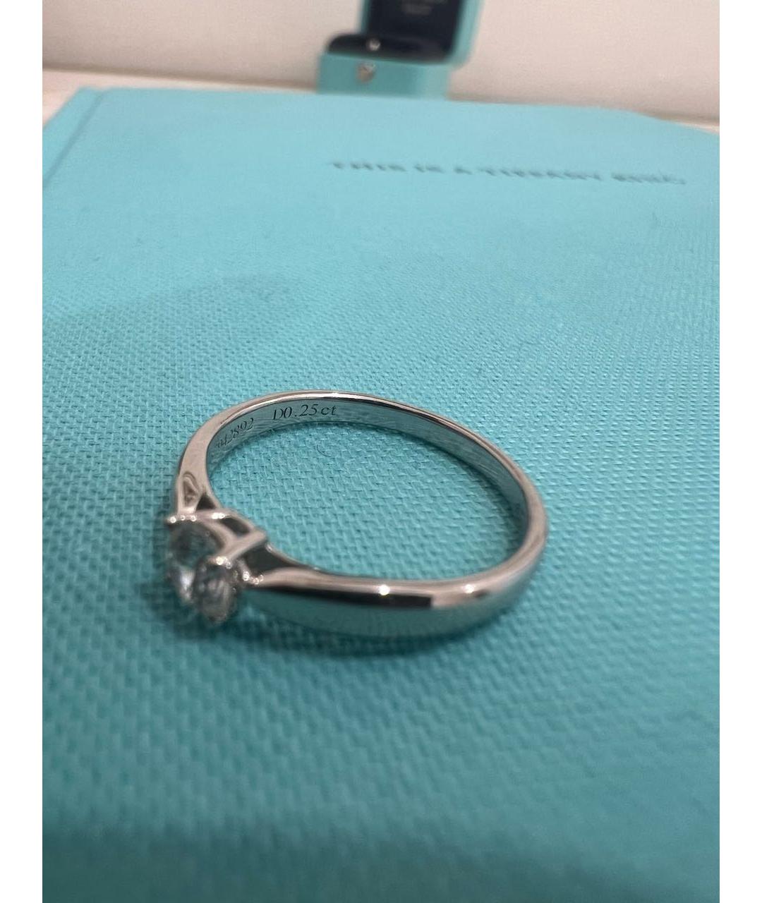 TIFFANY&CO Платиновое кольцо, фото 6