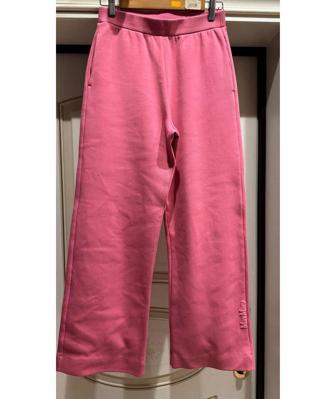 'S MAX MARA Коралловый хлопковый спортивные костюмы, фото 2