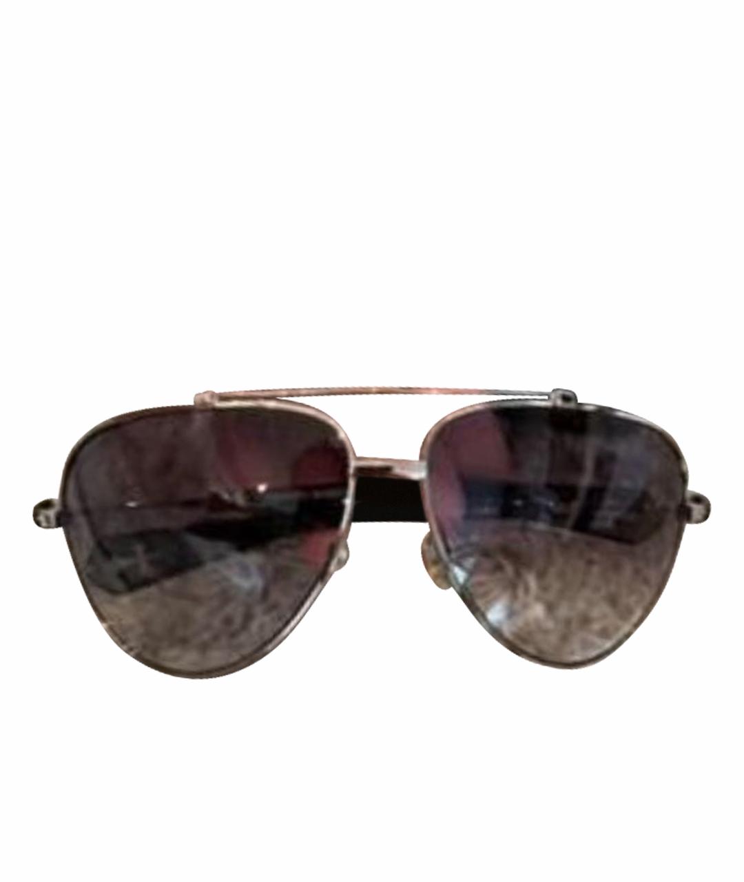 CHROME HEARTS Серебряные металлические солнцезащитные очки, фото 1