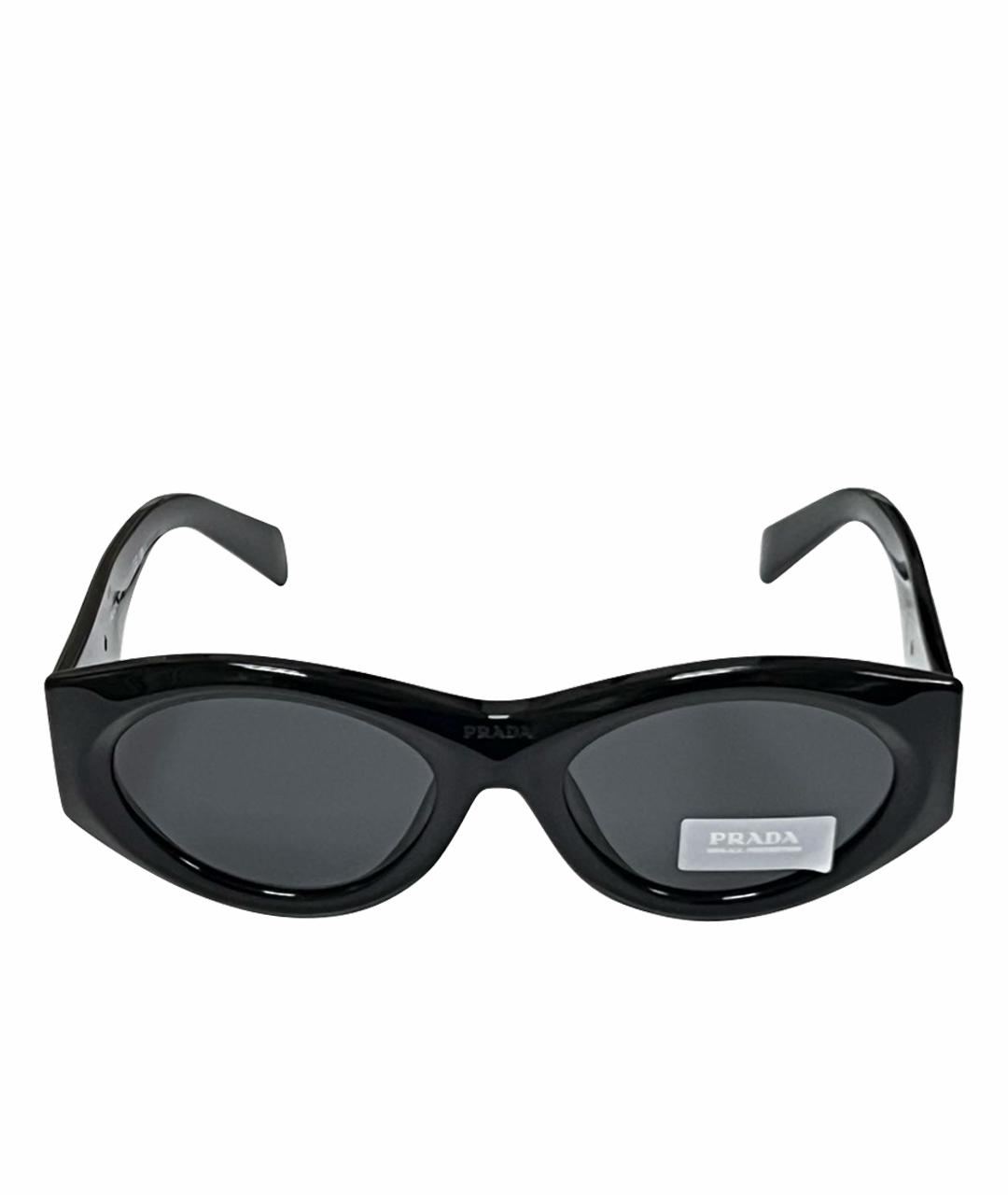 PRADA Черные солнцезащитные очки, фото 1