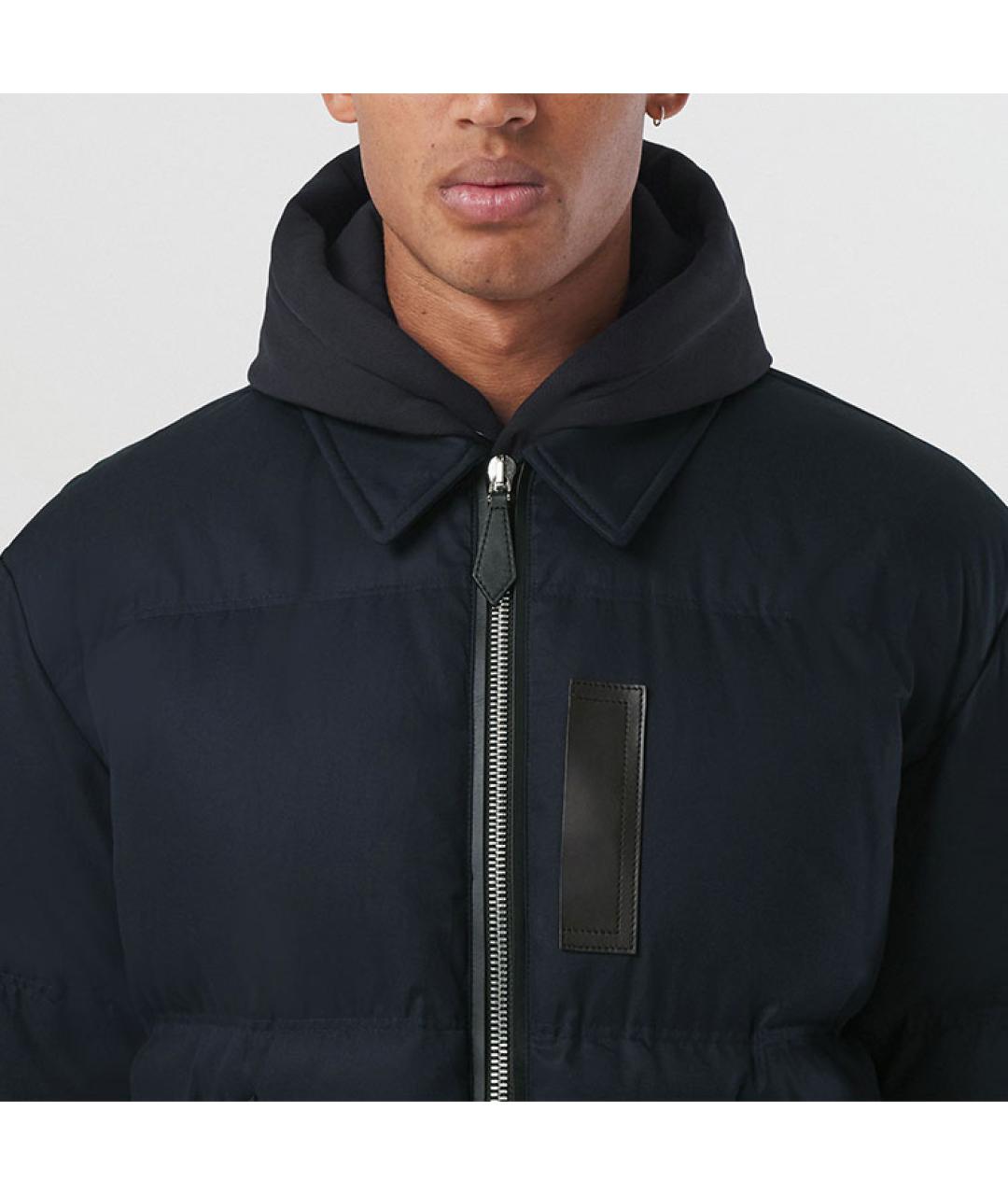 BURBERRY Черный пуховик, фото 5
