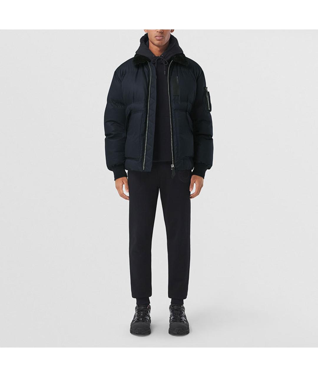 BURBERRY Черный пуховик, фото 3
