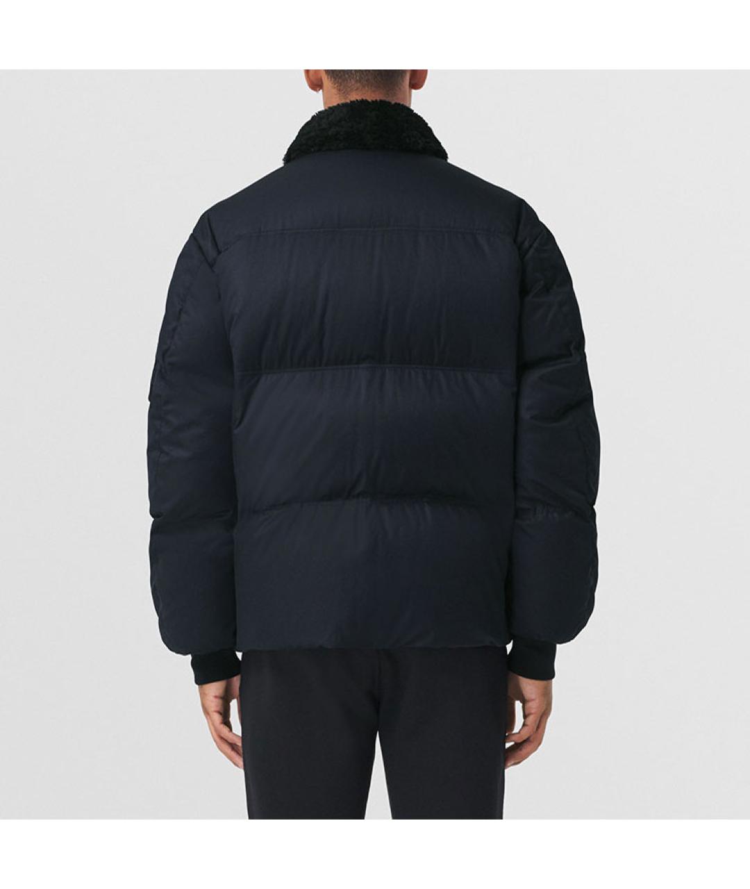 BURBERRY Черный пуховик, фото 4